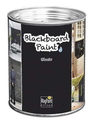 Грифельная краска с эффектом школьной доски Blackboardpaint (черная) купить в Минске