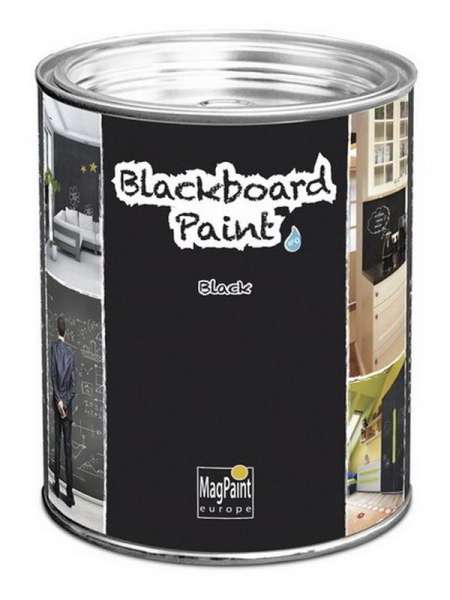 Купить в Минске: Грифельная краска с эффектом школьной доски Blackboardpaint (черная)